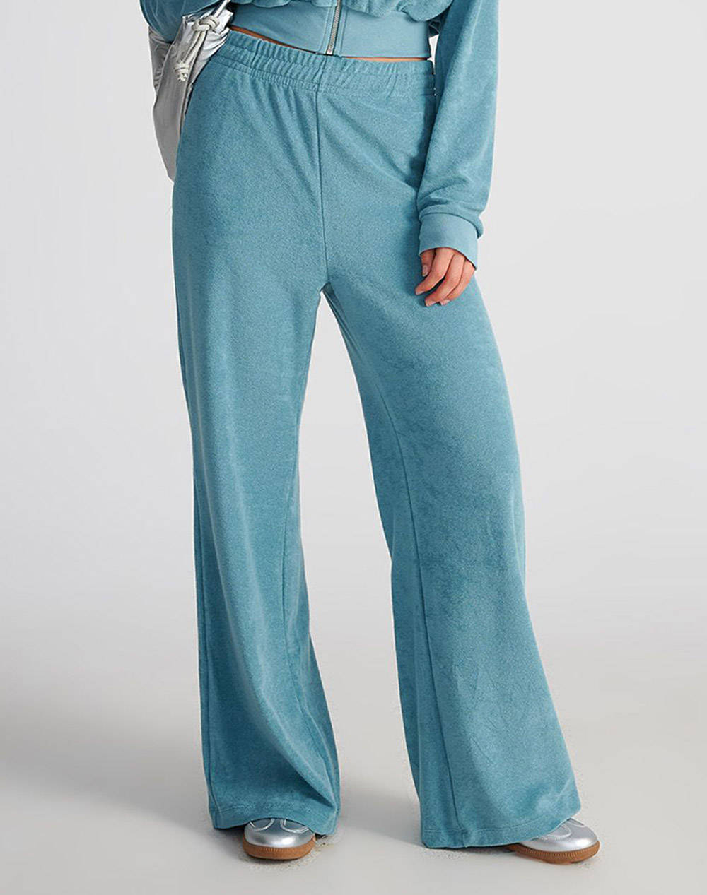 Sugarfree Pants Women Clothes Trousers Sweat Pants Petrol Cotton,Synthetic 25811156 417 Female Sweat Pants