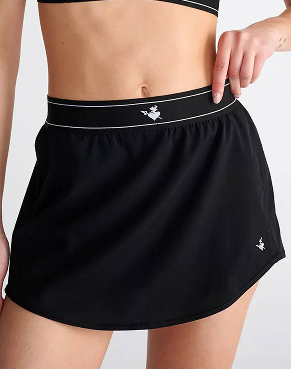 Sugarfree Shorts Women Sportswear Bottom Clothing Shorts/Bermuda Black Elastic,Synthetic 25844057 110 Female Shorts/Bermuda Black