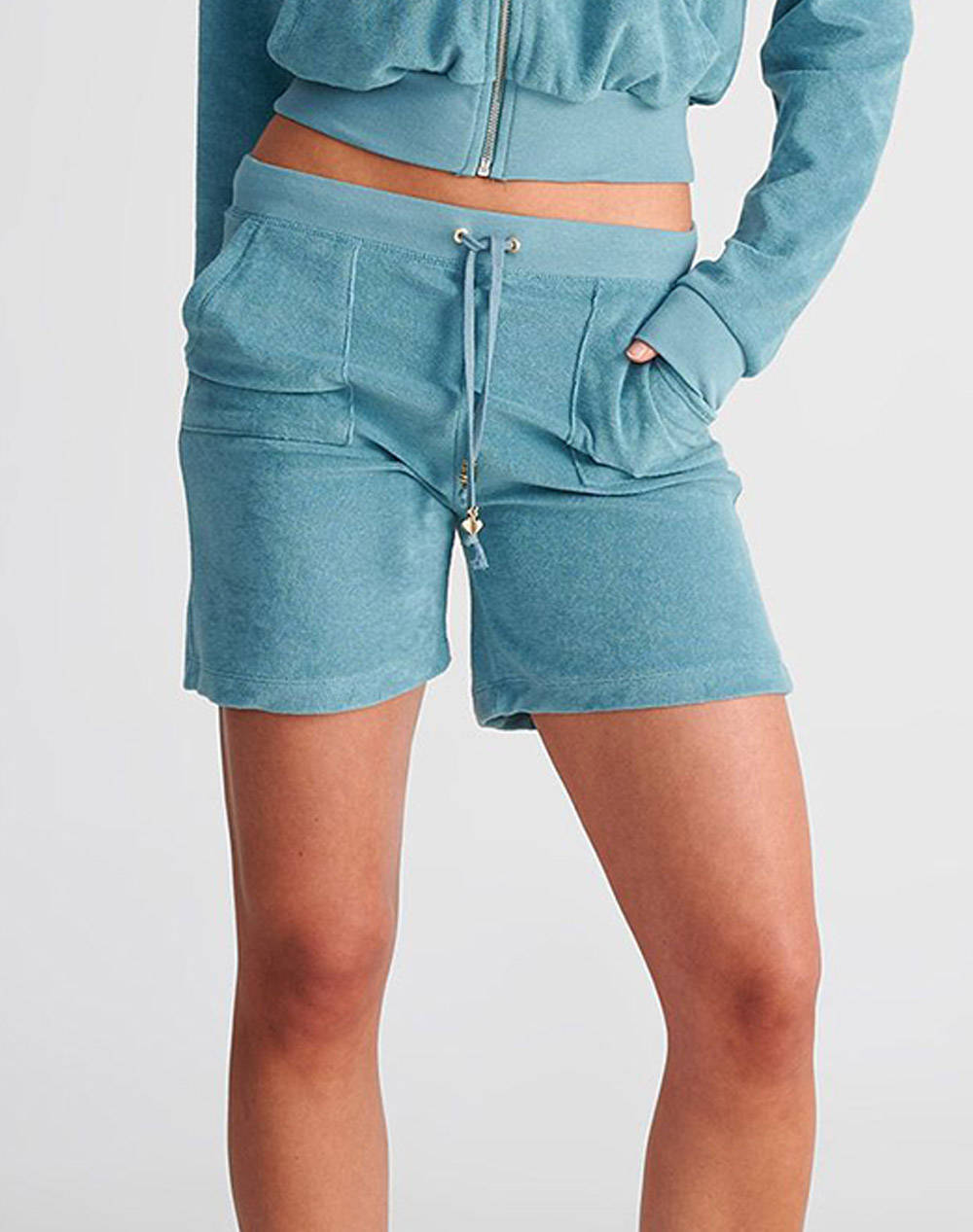 Sugarfree Bermuda Women Sportswear Bottom Clothing Shorts/Bermuda Petrol Cotton,Cashmere,Synthetic 25810003 417 Female Shorts/Bermuda