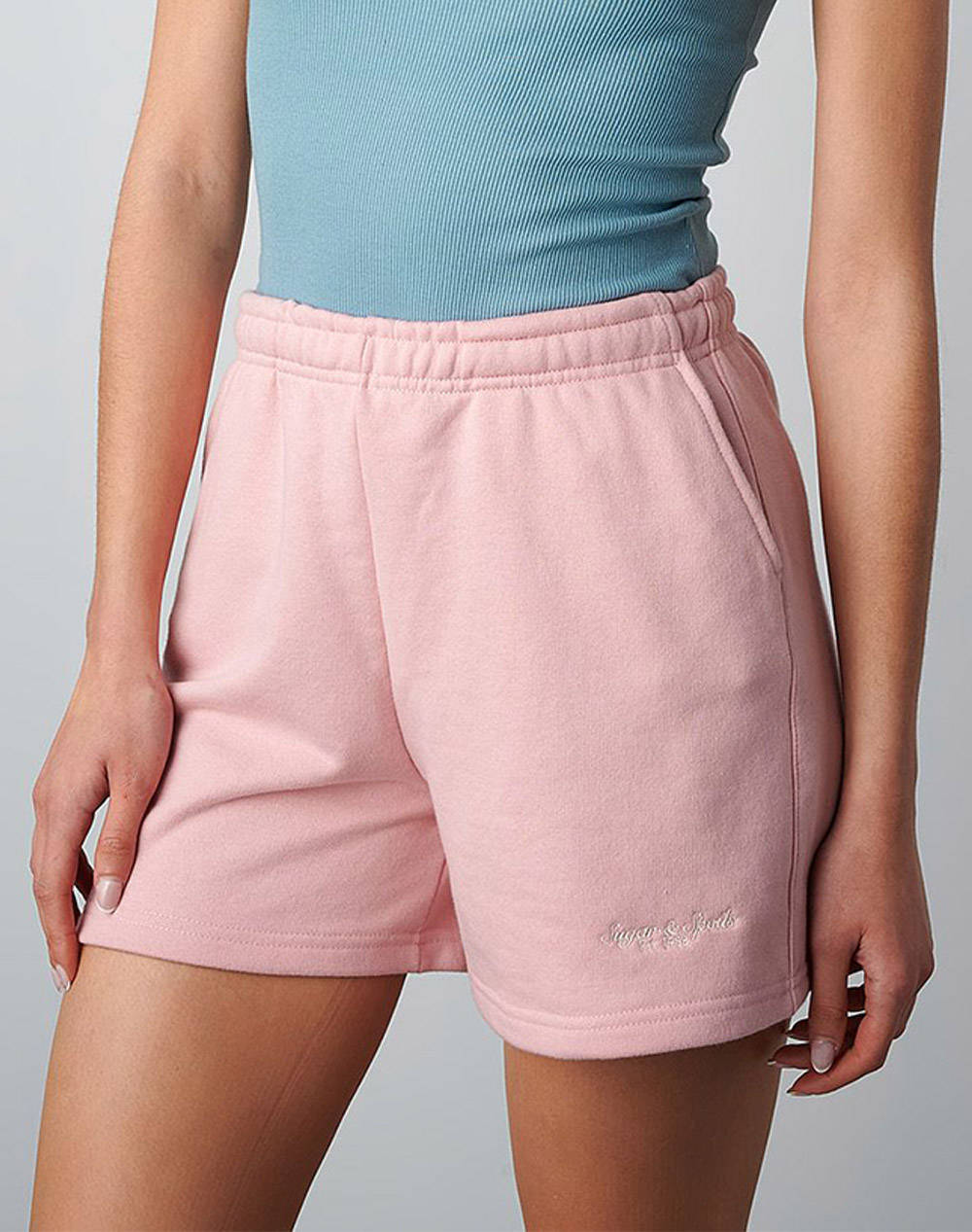 Sugarfree Shorts Women Sportswear Bottom Clothing Shorts/Bermuda Lightpink Cotton 25810023 723 Female Shorts/Bermuda