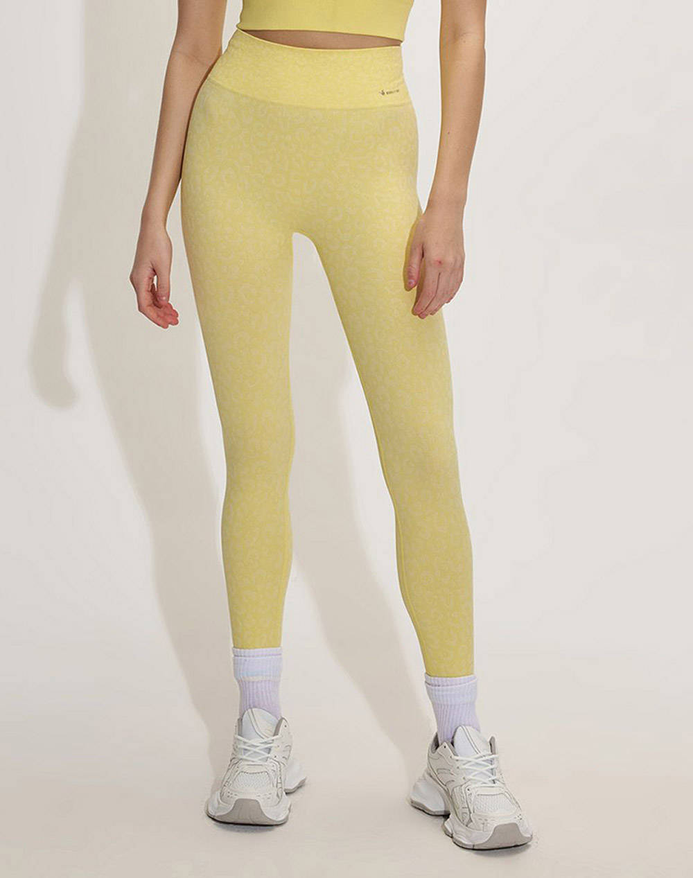 Sugarfree Leggings Women Sportswear Bottom Clothing Leggings Yellow Elastic,Synthetic 25845032 509 Female Leggings