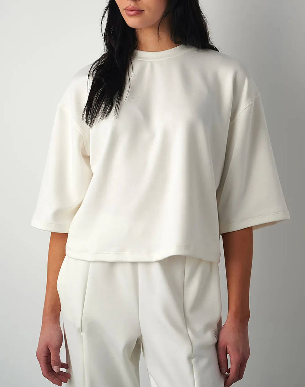 Sugarfree Shirt Women Clothes Tops T Shirts Offwhite Elastic,Synthetic 25812075 102 Female T-Shirts