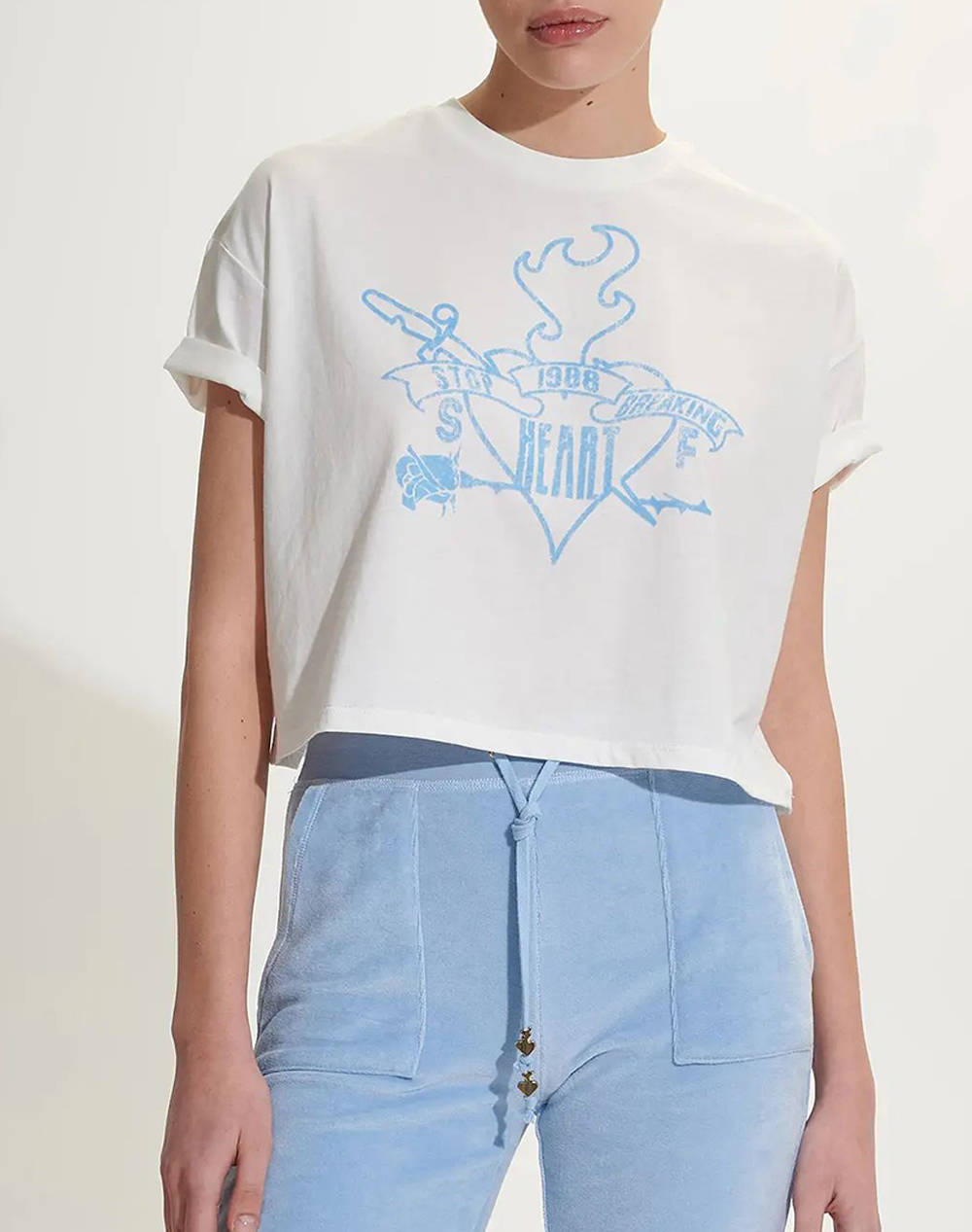 Sugarfree T Shirt Women Clothes Tops T Shirts Offwhite Cotton 25812044 102 Female T-Shirts
