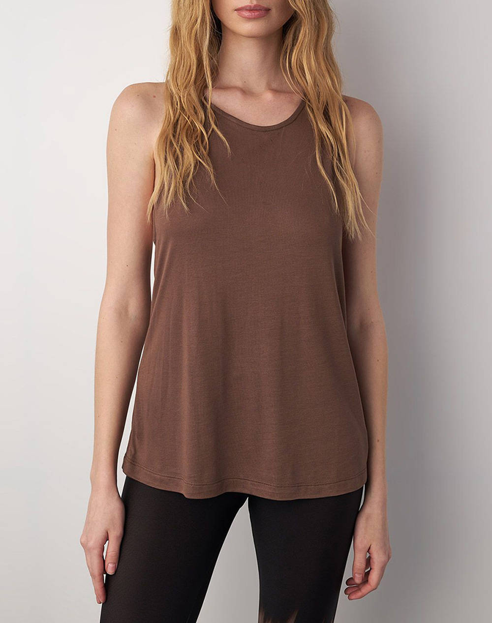 Sugarfree Shirt Women Sportswear Top Clothing T Shirts Sandybrown Viscose 25842021 208 Female T-Shirts Brown