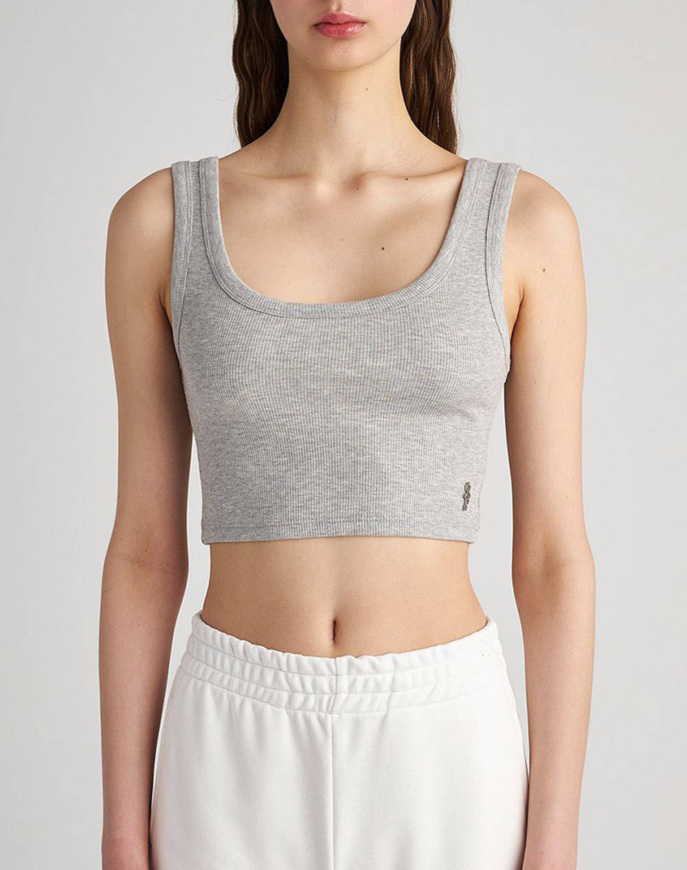 Sugarfree T Shirt Women Clothes Tops Tops/Bodies Lightgray Cotton,Elastic 23812112 210 Female Tops/Bodies