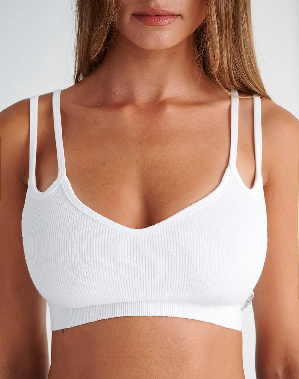 Sugarfree Top Women Clothes Tops Tops/Bodies White Elastic,Synthetic 24818011 100 Female Tops/Bodies
