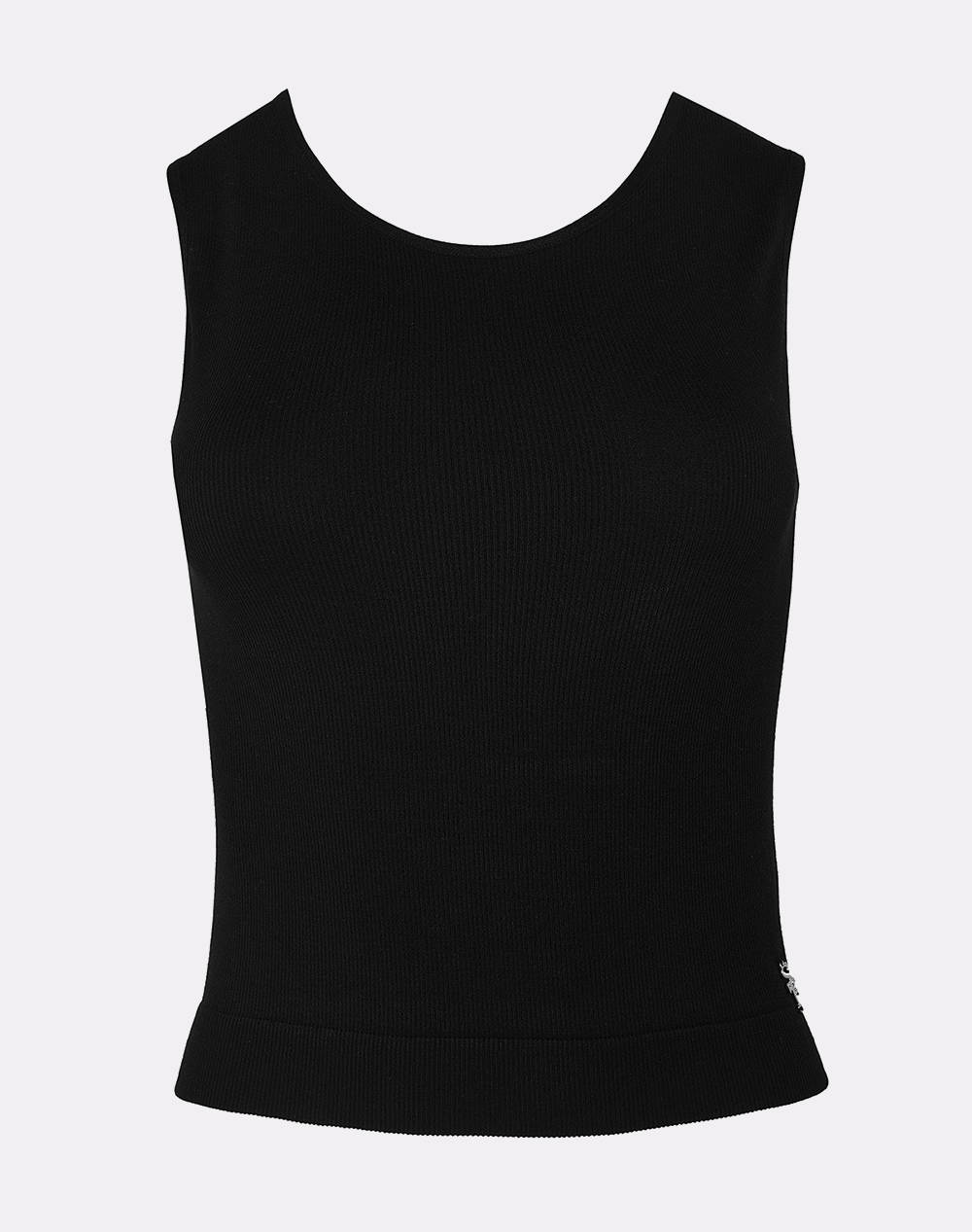 Sugarfree Top Women Clothes Tops Tops/Bodies Black Elastic,Synthetic 25818015 110 Female Tops/Bodies Black