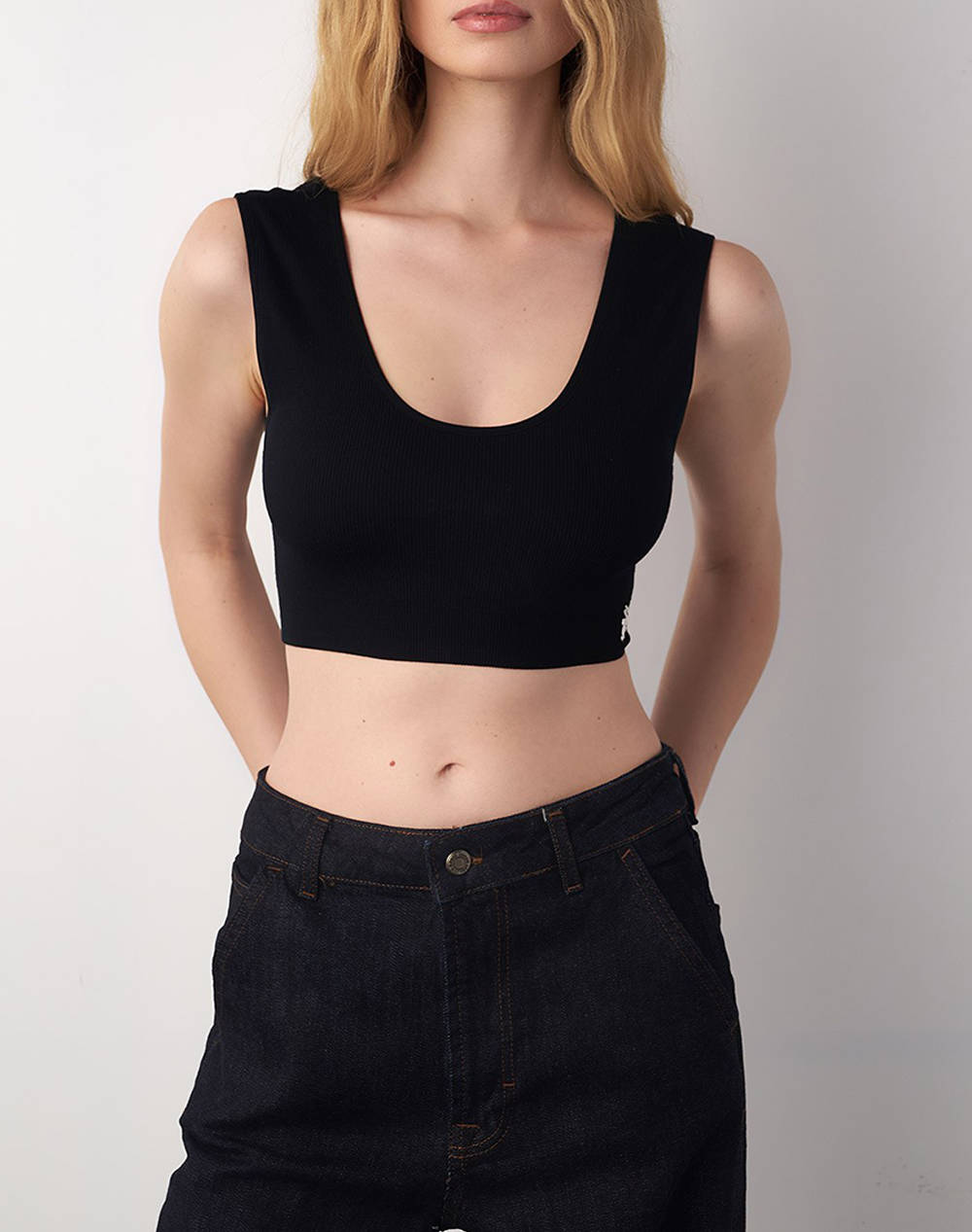 Sugarfree Top Women Clothes Tops Tops/Bodies Black Elastic,Synthetic 25812010 110 Female Tops/Bodies Black