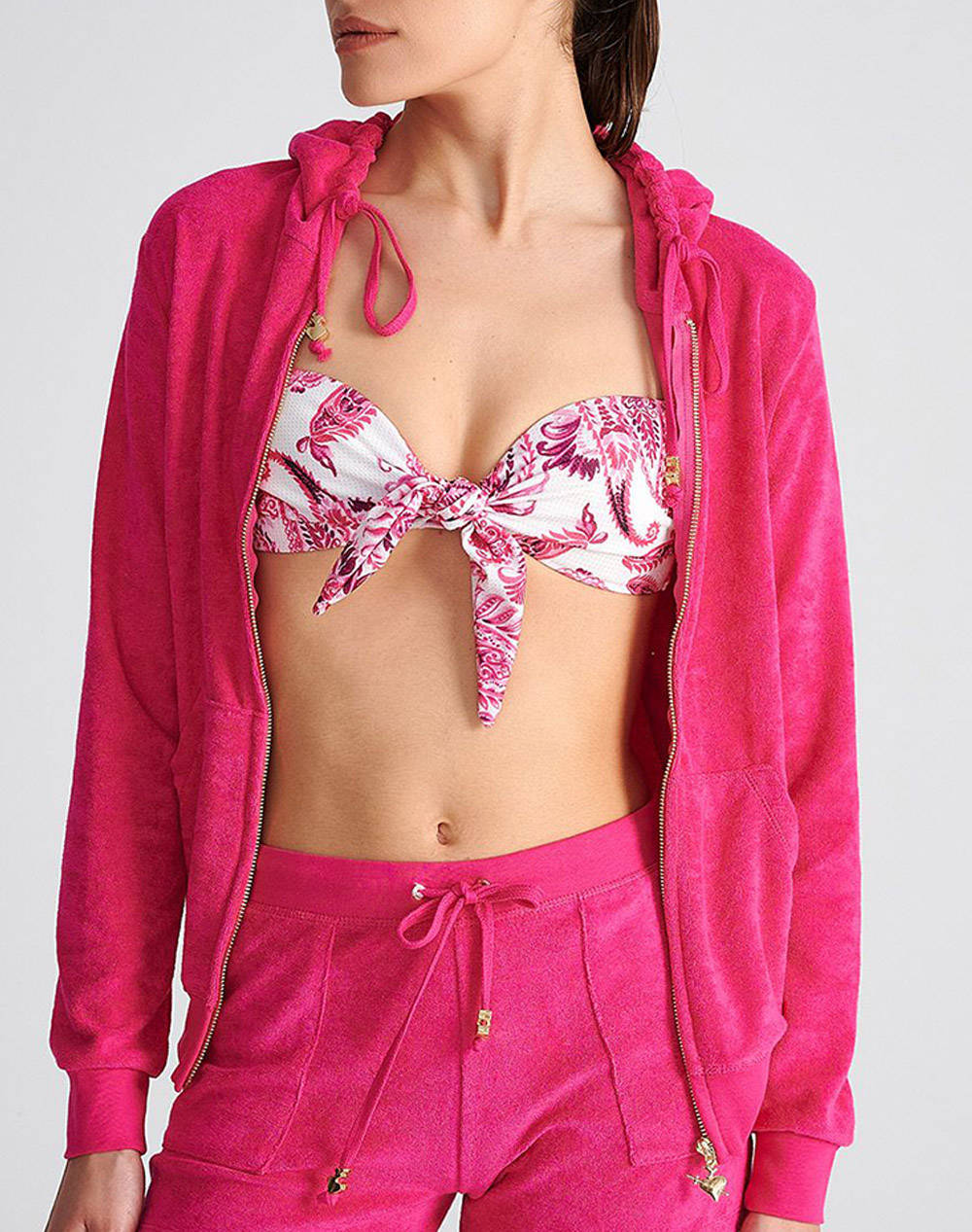 Sugarfree Jacket Women Clothes Tops Sweatshirts Pink Cotton,Synthetic 25813001 714 Female Sweatshirts