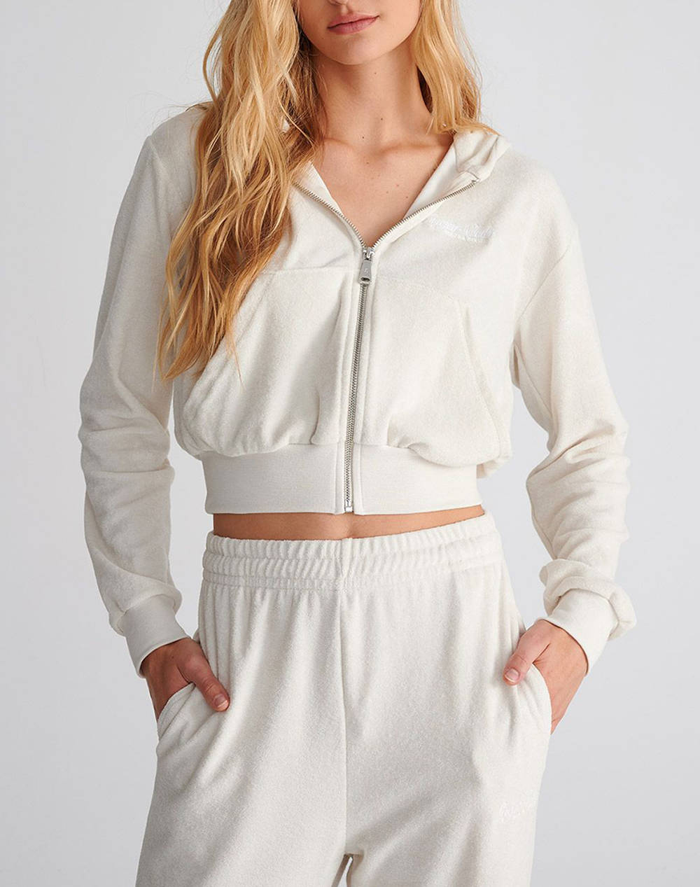 Sugarfree Jacket Women Clothes Tops Sweatshirts Offwhite Cotton,Synthetic 25813156 104 Female Sweatshirts