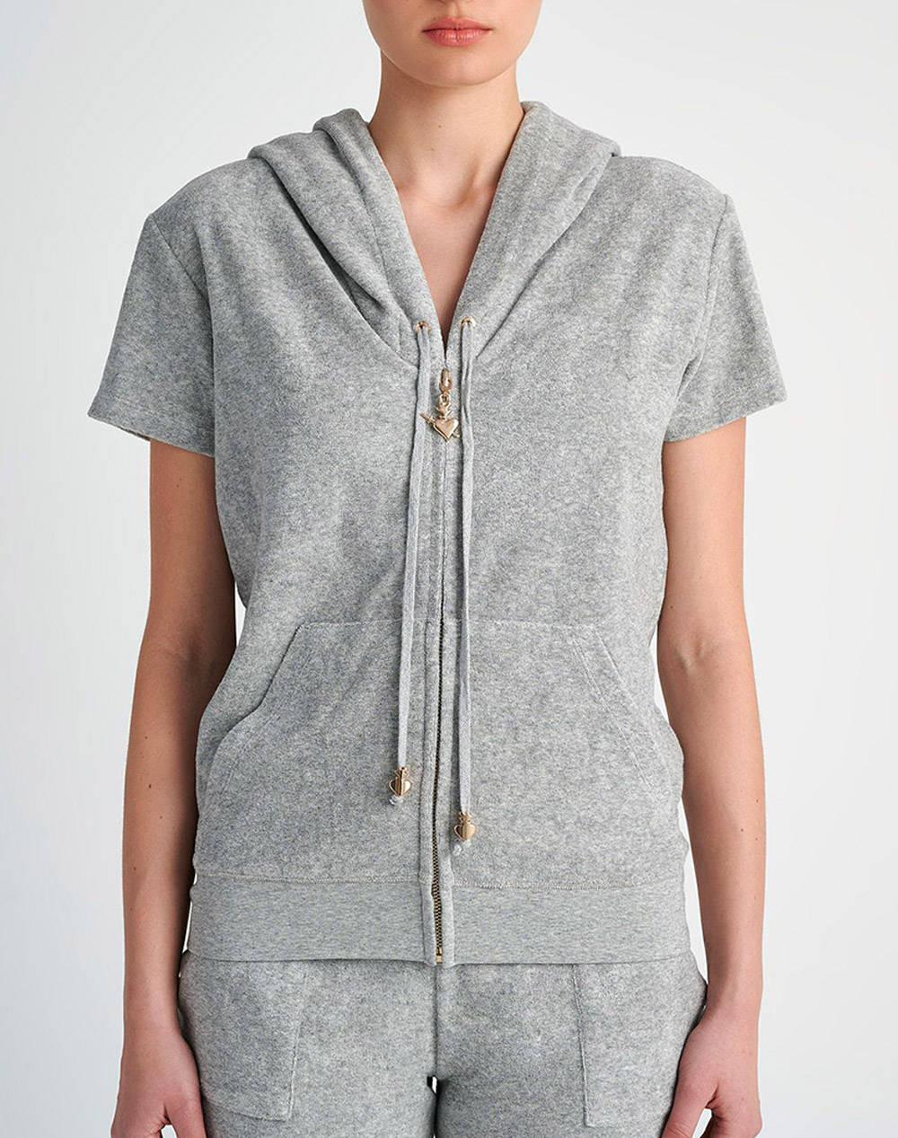 Sugarfree Jacket Women Clothes Tops Sweatshirts Lightgray Cotton,Elastic 23813004 210 Female Sweatshirts