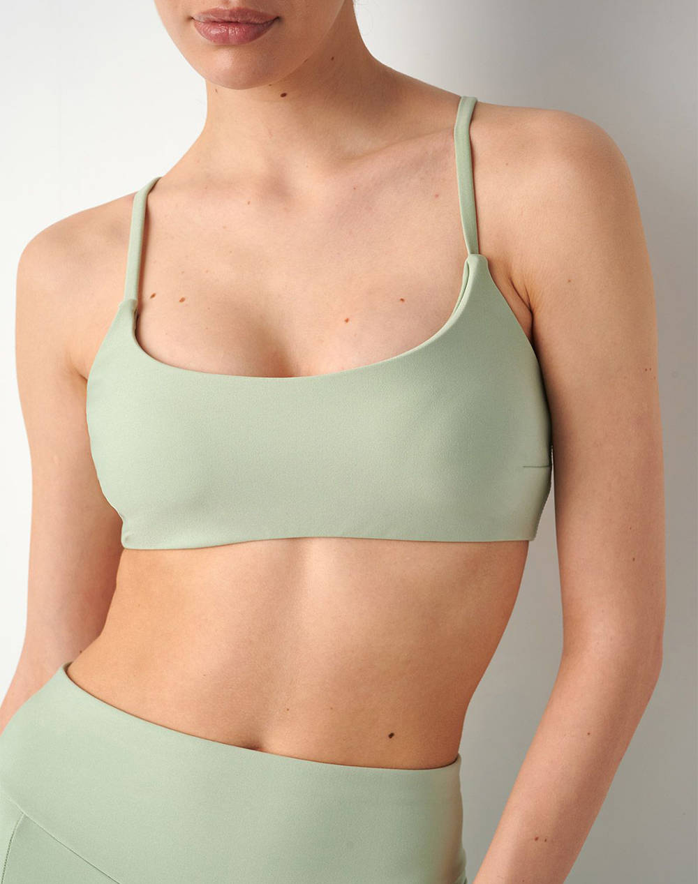 Sugarfree Bustak Women Sportswear Top Clothing Sport Bras Mintgreen Elastic,Synthetic 25848028 518 Female Sport Bras Green