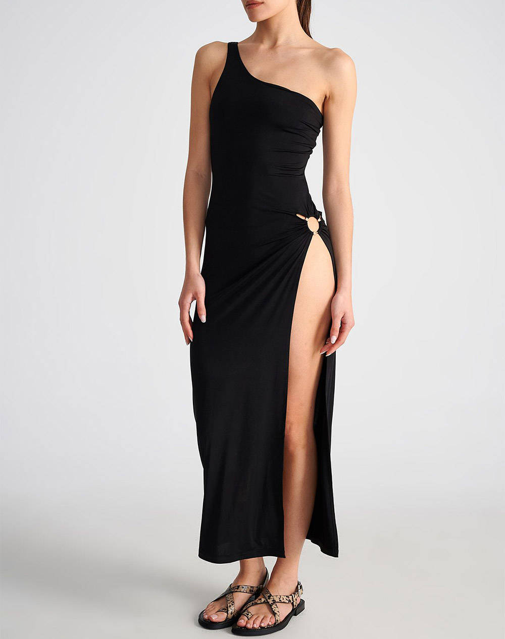 Sugarfree Dress Women Clothes Dresses Black Elastic,Synthetic 25805135 110 Female Dresses Black
