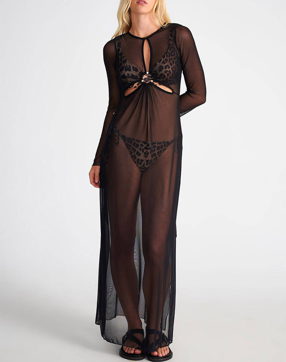 Sugarfree Dress Women Clothes Dresses Black Elastic,Synthetic 25805136 110 Female Dresses Black