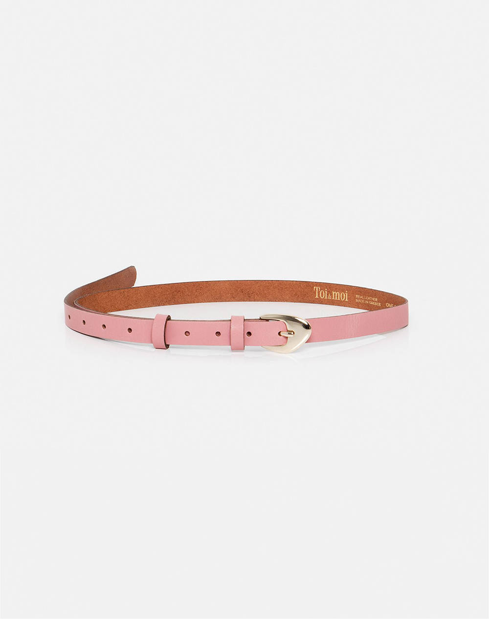 Toi&Moi Belt Women Accessories Belts Pink Leather 91 0910 125 365 Female Belts