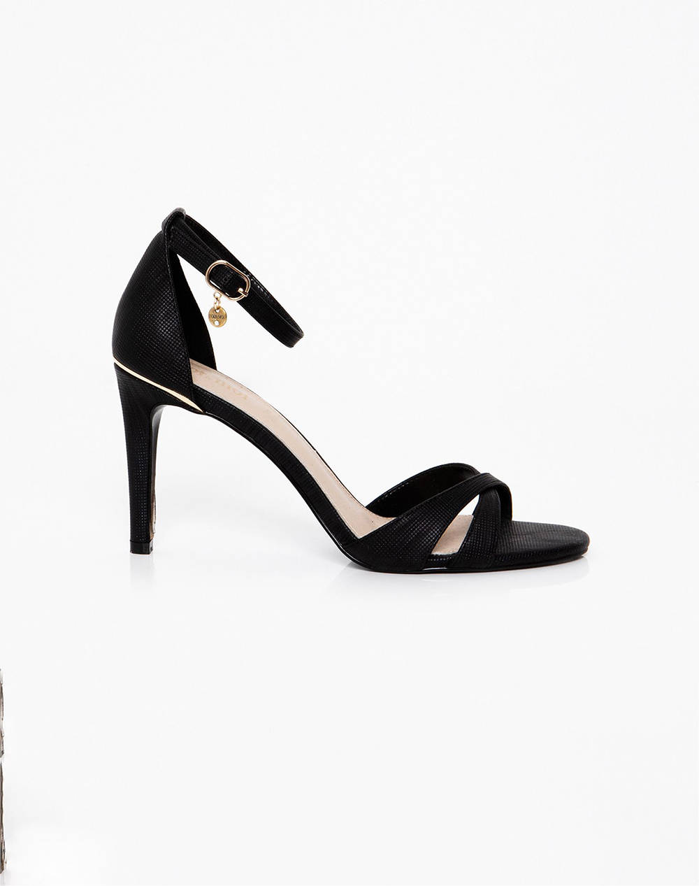 Toi&Moi High Heel Sandal Women Footwear Sandals Black Synthetic 93 0392 125 320 Female Sandals Black