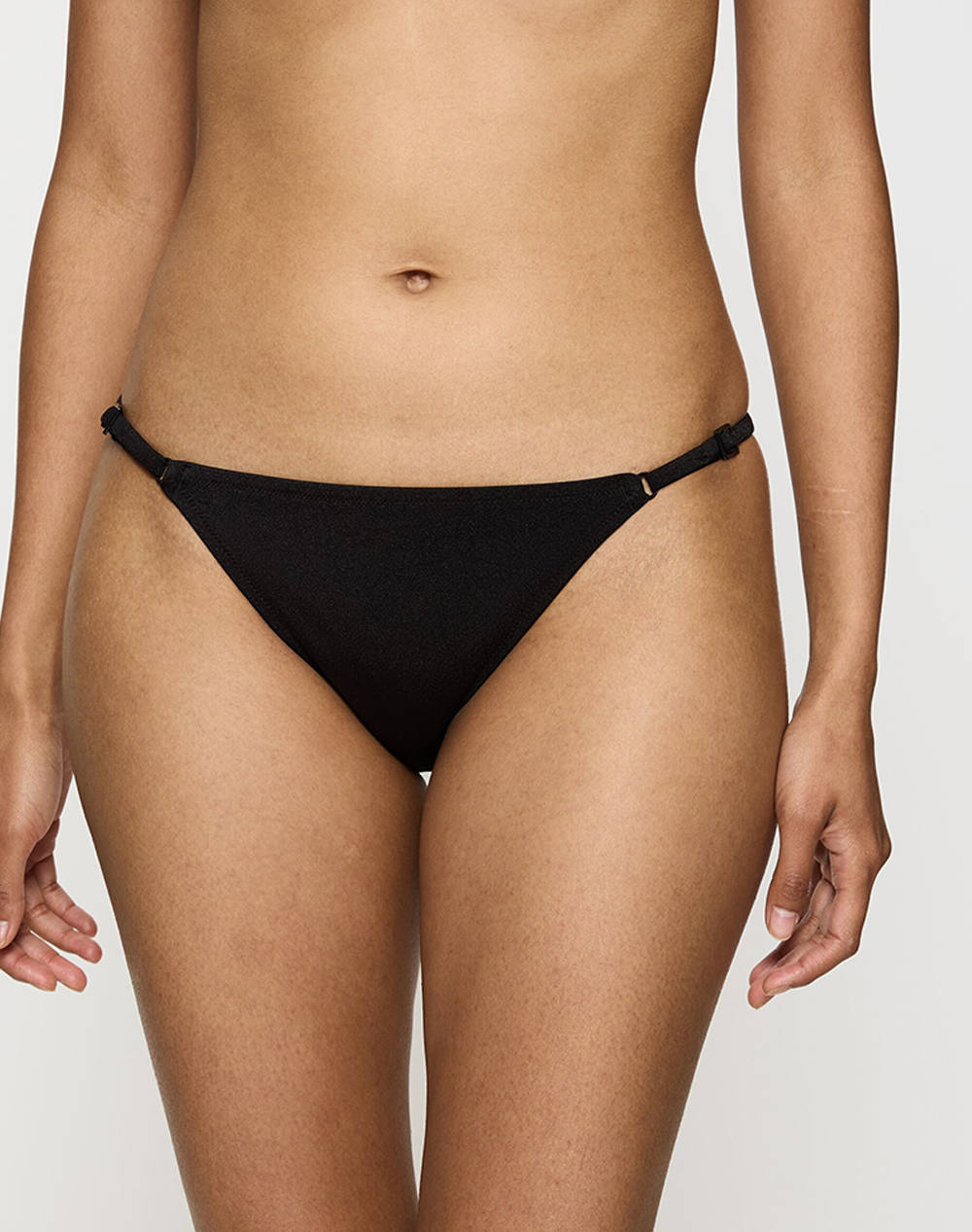 Triumph Midnight Swim Rio Women Clothes Swimwear Bikini Bottom Black Elastic,Synthetic 10222211 0004 Female Bikini Bottom Black