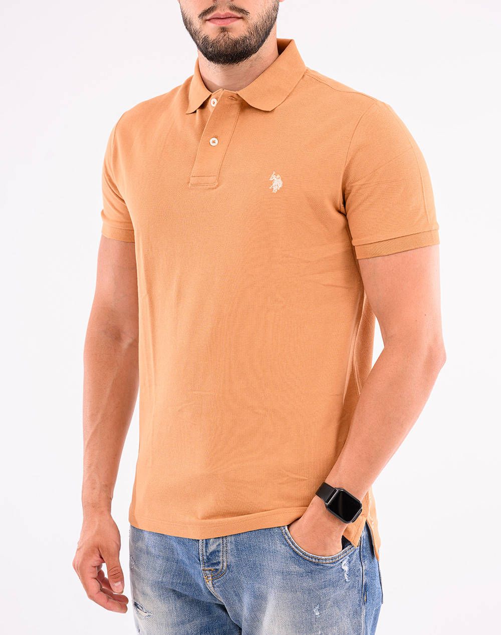 Us Polo Assn King 000147 Ehpd Uspa Basic Polo Ss Pack Of 400 Men''S T Shirt Men Clothes T Shirts & Sweatshirts Polo Orange Cotton Us41197001P400 10