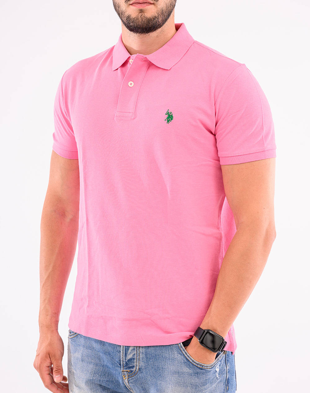 Us Polo Assn King 000147 Ehpd Uspa Basic Polo Ss Pack Of 400 Men''S T Shirt Men Clothes T Shirts & Sweatshirts Polo Pink Cotton Us41197001P400 350