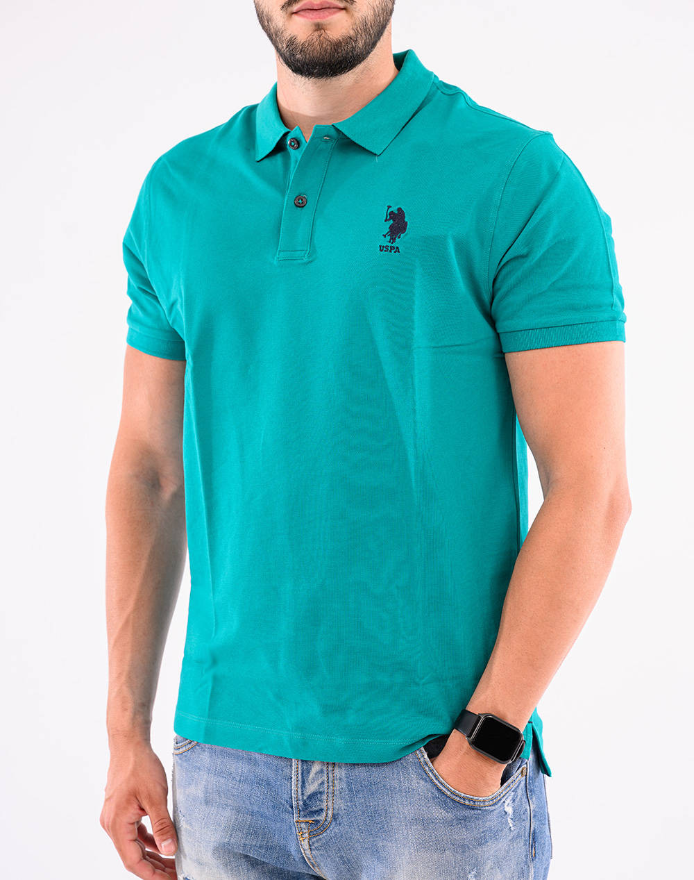 Us Polo Assn Flyn 000272 Cbp5 Polo Ss Pack Of 50 Men''S T Shirt Men Clothes T Shirts & Sweatshirts Polo Aqua Cotton Us41197027P50 240 Male Polo