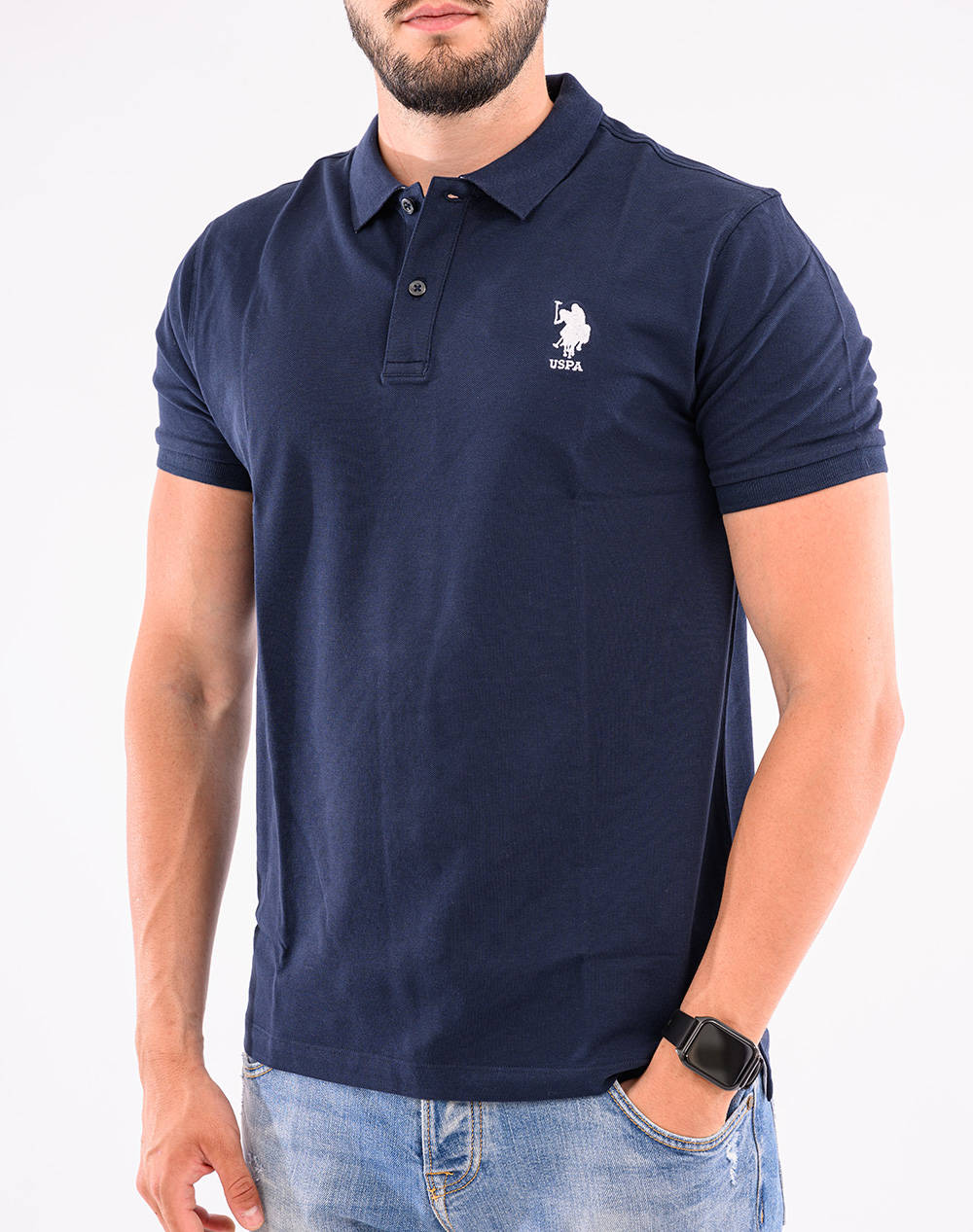Us Polo Assn Flyn 000272 Cbp5 Polo Ss Pack Of 50 Men''S T Shirt Men Clothes T Shirts & Sweatshirts Polo Darkblue Cotton Us41197027P50 177 Male Polo