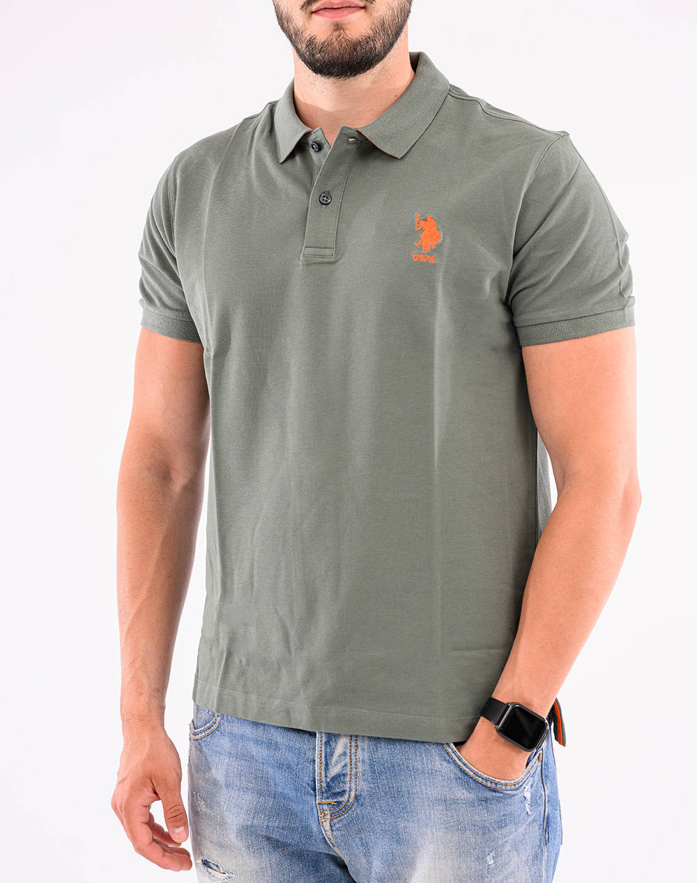 Us Polo Assn Flyn 000272 Cbp5 Polo Ss Pack Of 50 Men''S T Shirt Men Clothes T Shirts & Sweatshirts Polo Gray Cotton Us41197027P50 244 Male Polo
