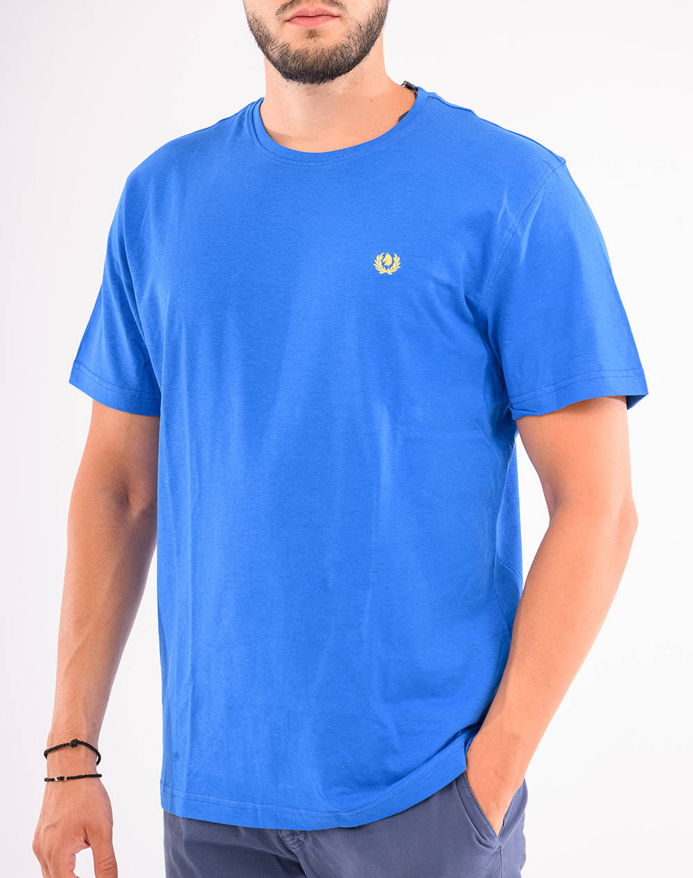 Ascott T Shirt Ανδρας Ρουχα Μπλουζες T Shirt Royalblue Βαμβακι 15105327 54