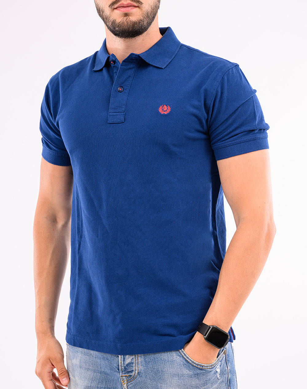 Ascott Polo Shirt Men Clothes T Shirts & Sweatshirts Polo Darkblue Cotton 15188350 65 Male Polo Blue