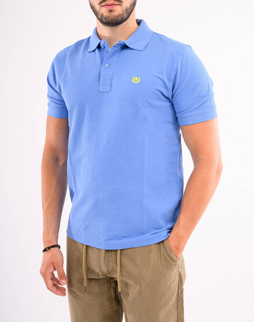 Ascott Polo Shirt Men Clothes T Shirts & Sweatshirts Polo Royalblue Cotton 15188350 63 Male Polo Blue