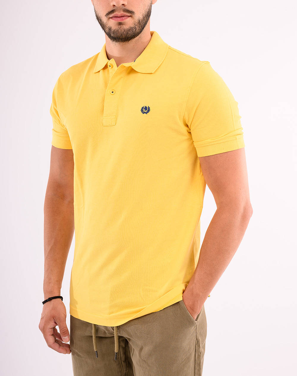Ascott Polo Shirt Men Clothes T Shirts & Sweatshirts Polo Yellow Cotton 15188350 38 Male Polo