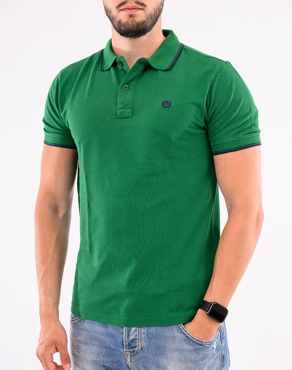 Ascott Polo Shirt Men Clothes T Shirts & Sweatshirts Polo Green Cotton 15188357 75 Male Polo Green