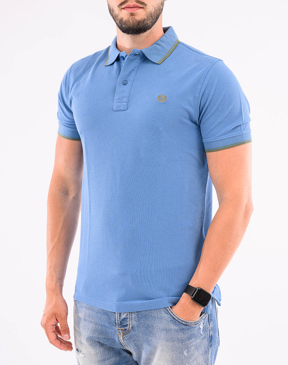 Ascott Polo Shirt Men Clothes T Shirts & Sweatshirts Polo Petrol Cotton 15188360 67 Male Polo