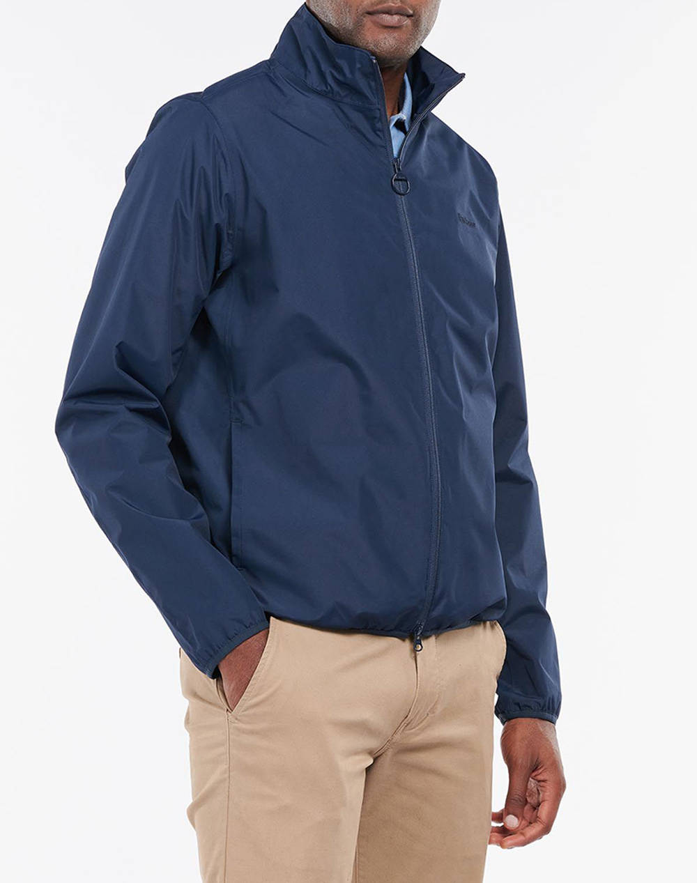 Barbour Korbel Jacket Men Clothes Outerwear Jackets Navyblue Synthetic Mwb0939 Brny52 Male Jackets Blue