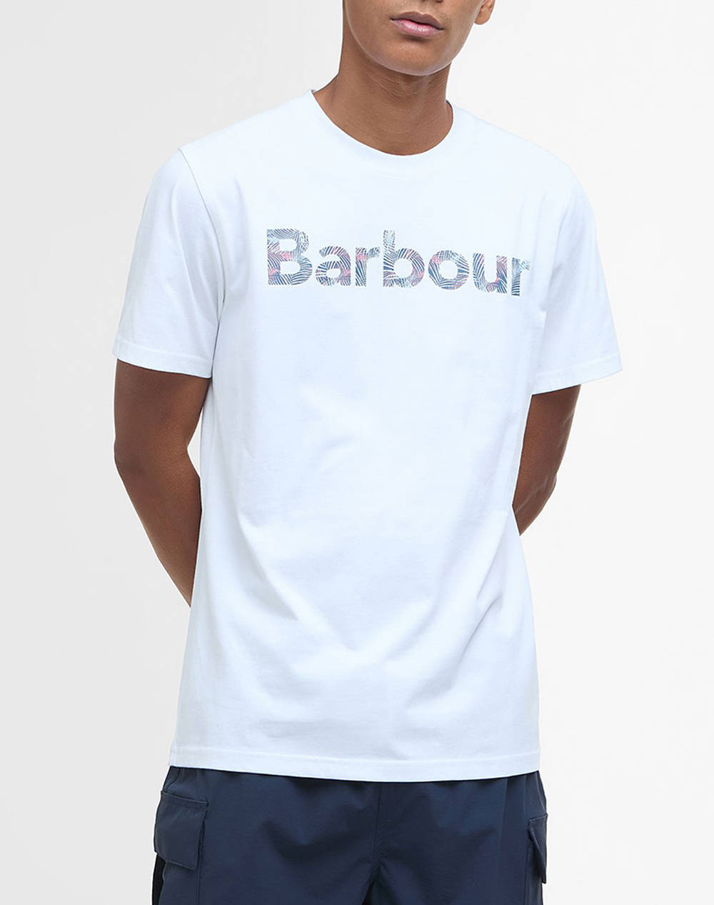 Barbour T Shirt Ss Men Clothes T Shirts & Sweatshirts T Shirts White Cotton Mts1391 Brwh11 Male T-Shirts