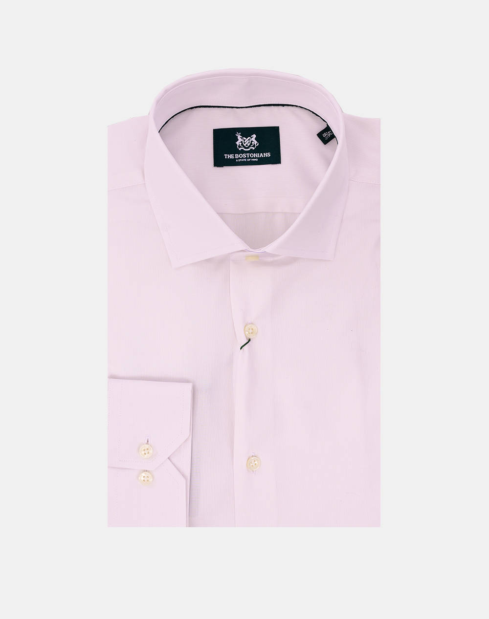 The Bostonians Shirt Pique Custom Fit Plain Pique Semi Rex Custom Fit Men Clothes Shirts Ecru Cotton 3Anp2393 Ecru Male Shirts