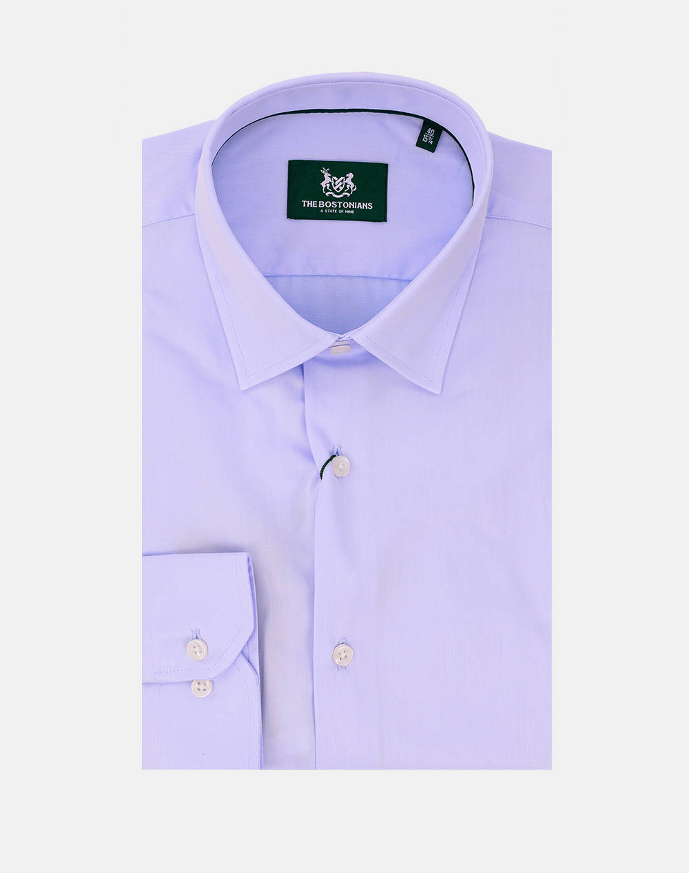 The Bostonians Poplin Shirt Custom Fit Poplin Classic Custom Fit Men Clothes Shirts Lightblue Cotton 3Amp2413 Sky Male Shirts Blue