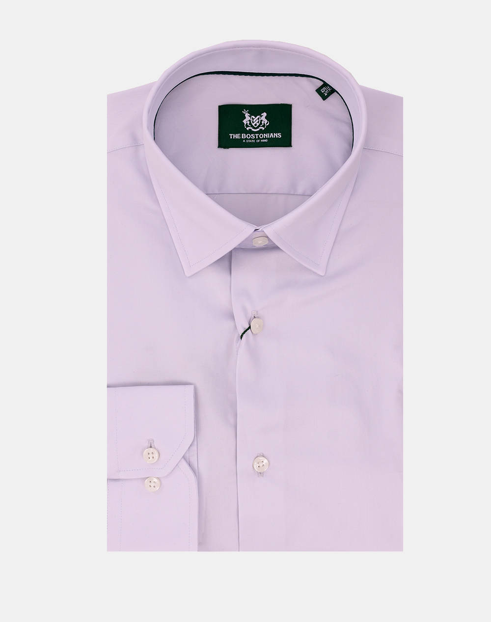 The Bostonians Poplin Shirt Custom Fit Poplin Classic Custom Fit Men Clothes Shirts Lightgray Cotton 3Amp2413 Light Male Shirts