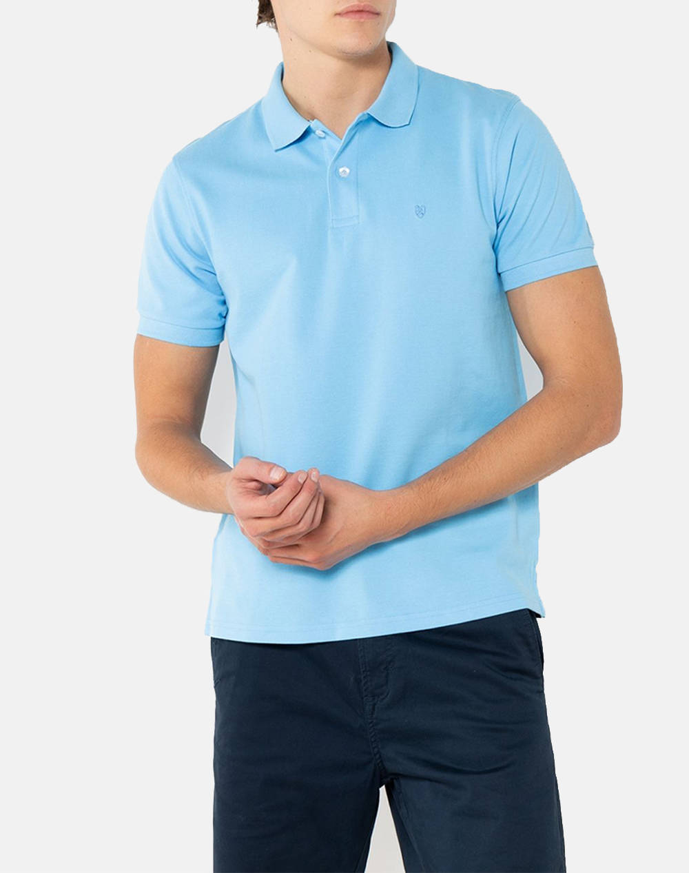 The Bostonians Polo Pique Regular Fit Men Clothes T Shirts & Sweatshirts Polo Oceanblue Cotton 3Ps0001 Light Male Polo Blue