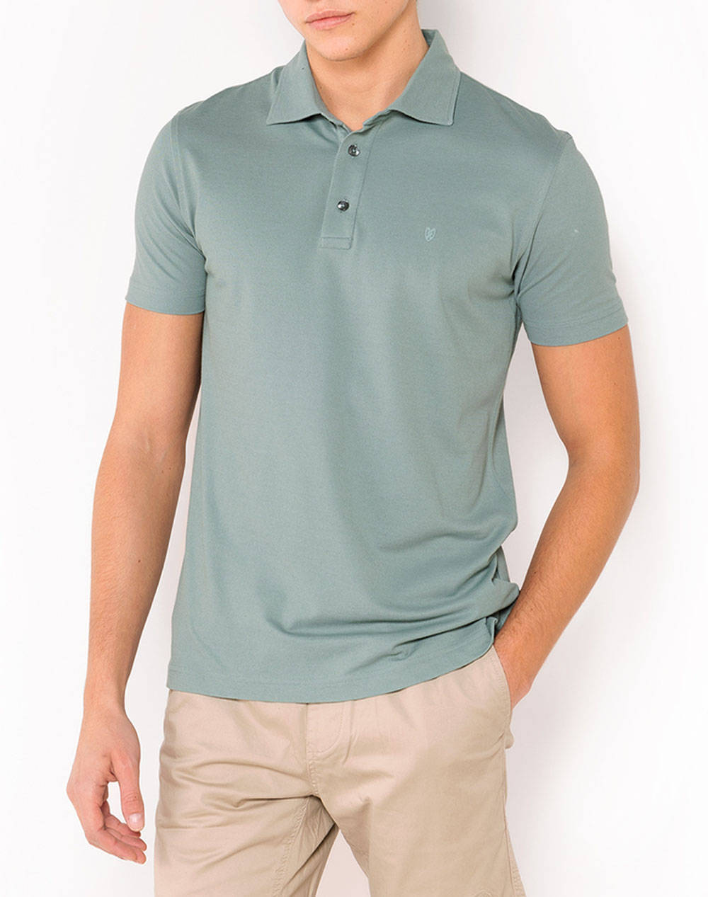 The Bostonians Polo Pique Tech Regular Fit Men Clothes T Shirts & Sweatshirts Polo Mintgreen Cotton 3Ps1295 Mint Male Polo Green