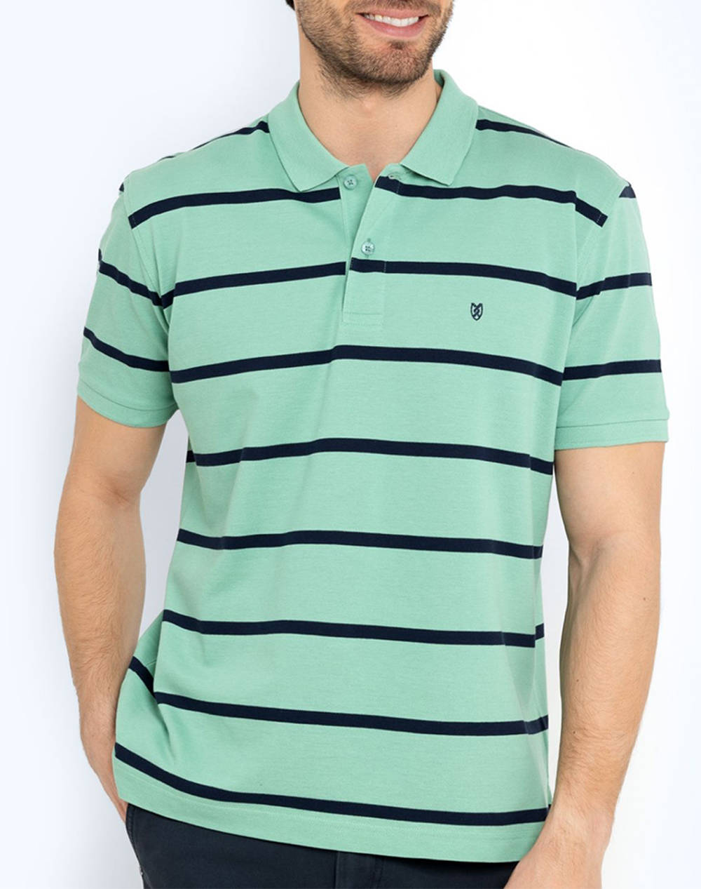 The Bostonians Acorn Polo Pique Regular Fit T Shirt Men Clothes T Shirts & Sweatshirts Polo Mintgreen Cotton 3Ps4446 Mint Male Polo Green