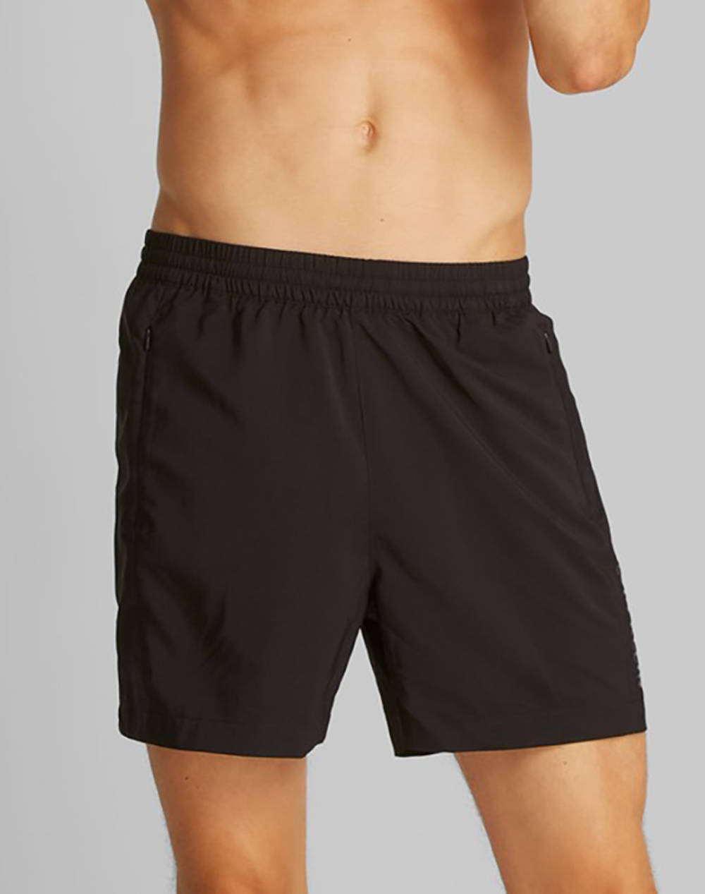 Calvin Klein Jeans Medium Drawstring Active Men Clothes Swimwear Shorts Black Synthetic Km0Km01096 Beh Male Shorts Black