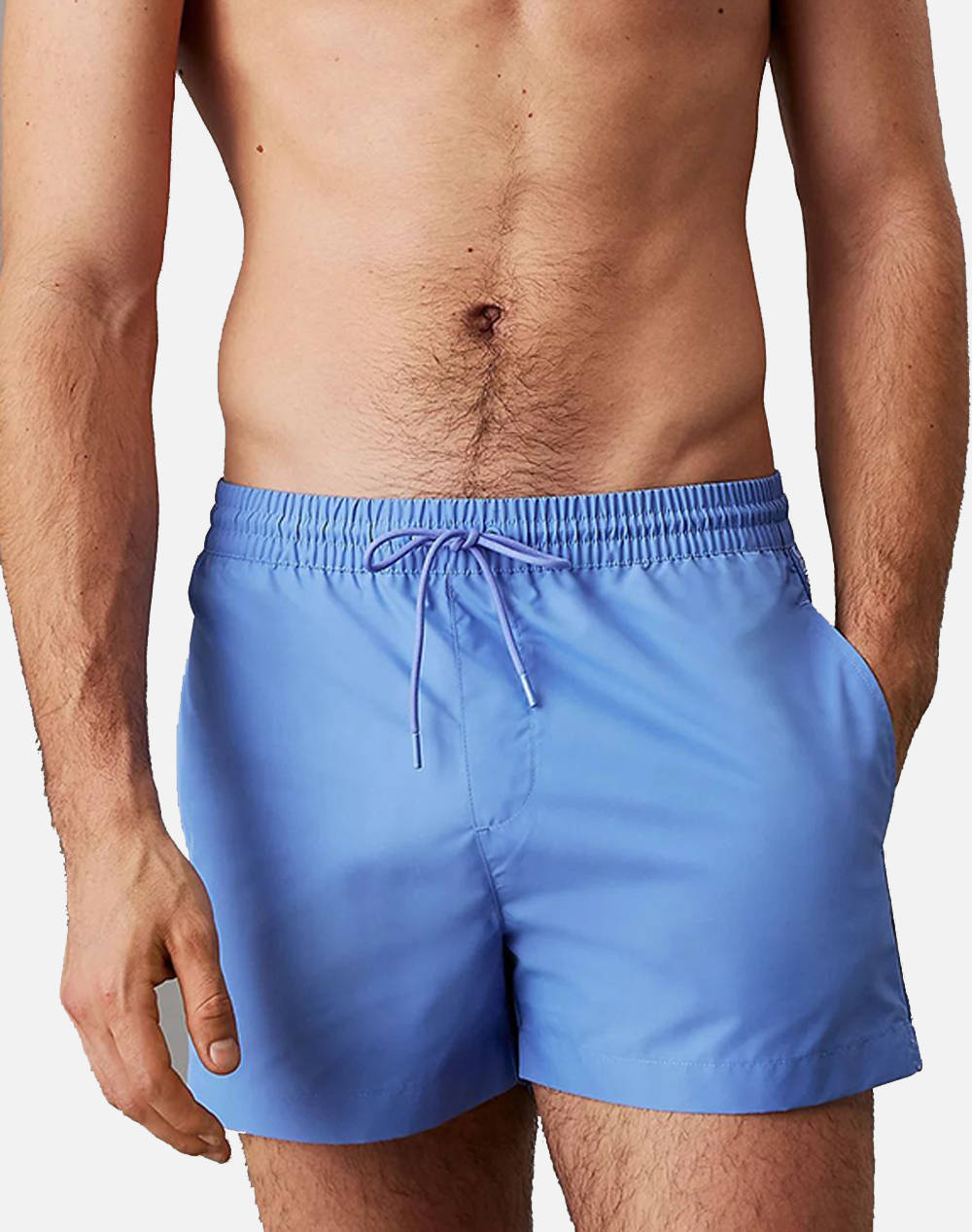 Calvin Klein Jeans Short Drawstring Men Clothes Swimwear Shorts Blue Synthetic Km0Km01108 Dyz Male Shorts Blue