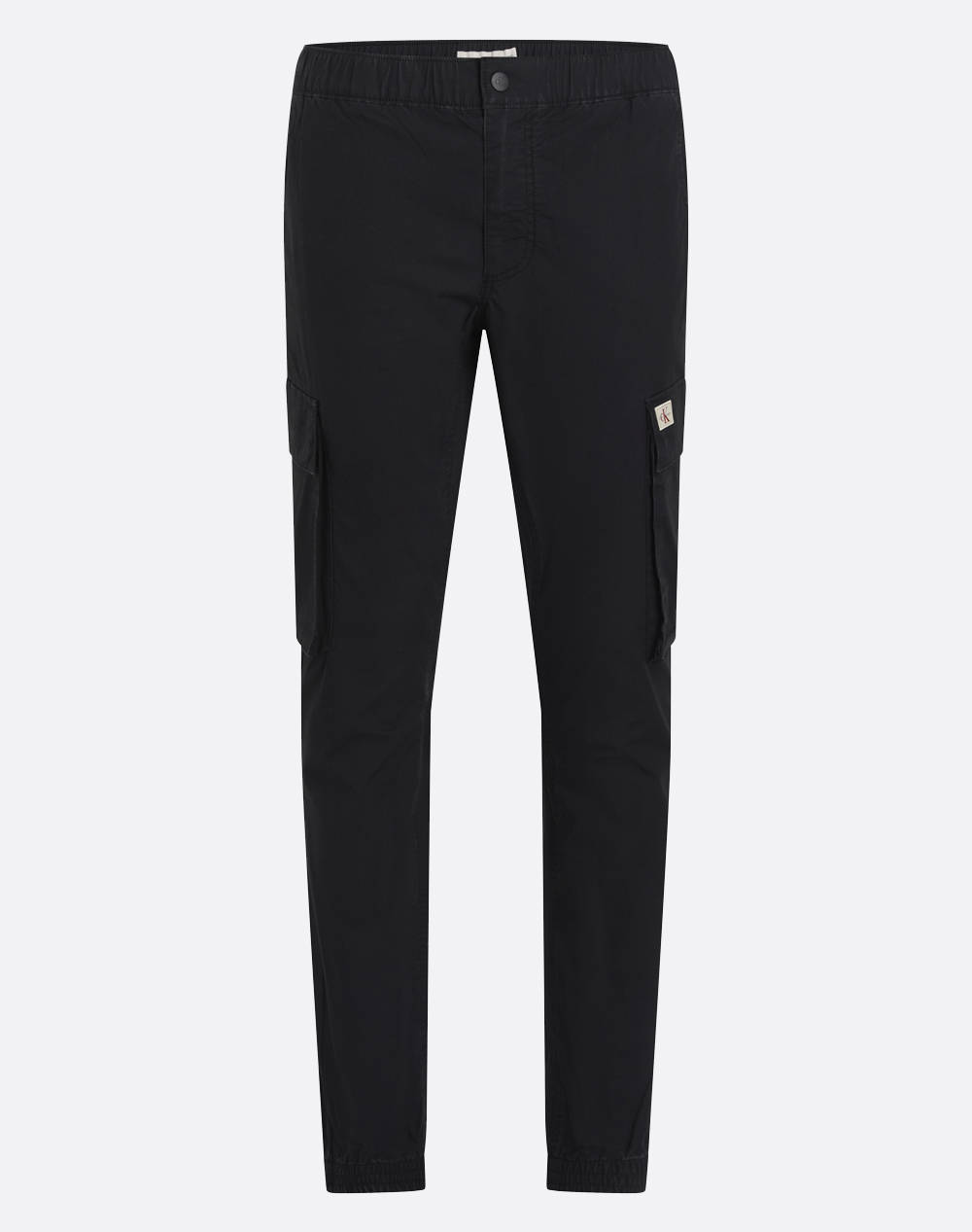 Calvin Klein Jeans Skinny Cargo Men Clothes Trousers Cargo Black Cotton,Elastic J30J327614 Behni Male Cargo Black
