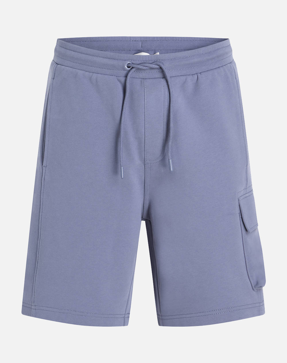 Calvin Klein Jeans Woven Label Short Men Clothes Shorts/Bermudas Sweat Shorts Steelblue Cotton J30J327284 Pcp Male Sweat Shorts Blue