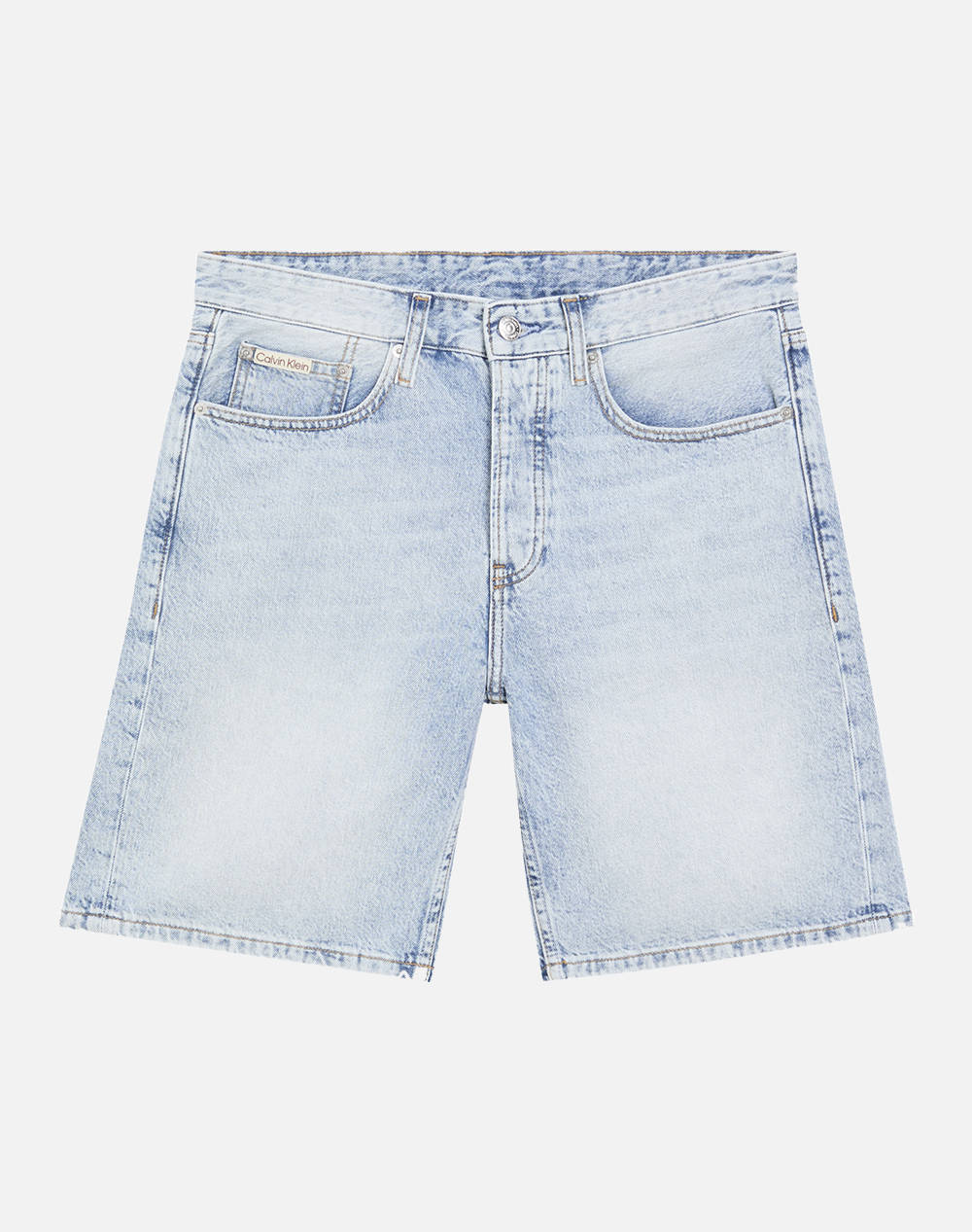 Calvin Klein Jeans Relaxed Denim Short Men Clothes Shorts/Bermudas Jean Denimlightblue Cotton J30J327529 1A4Ni Male Jean Blue