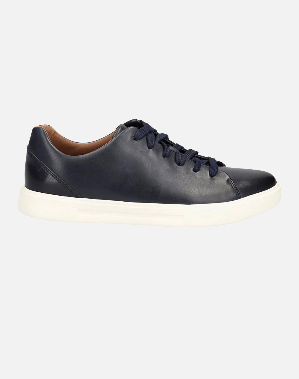Clarks Un Costa Lace Men Footwear Sneakers Navyblue Leather 26148557 Navy Leather Male Sneakers Blue