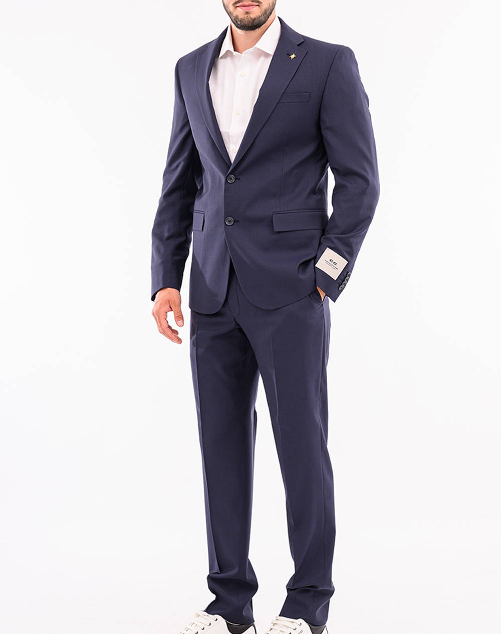 Cc Corneliani Suit Ανδρας Ρουχα Κοστουμια Darkblue Υφασμα 257Z2Z 2567100 002