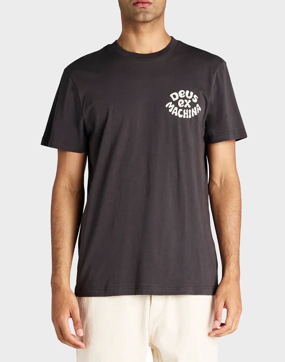Deus Ex Machina Squeak Tee Men''S T Shirt Men Clothes T Shirts & Sweatshirts T Shirts Darkgray Cotton Dmp251062B Ath Male T-Shirts
