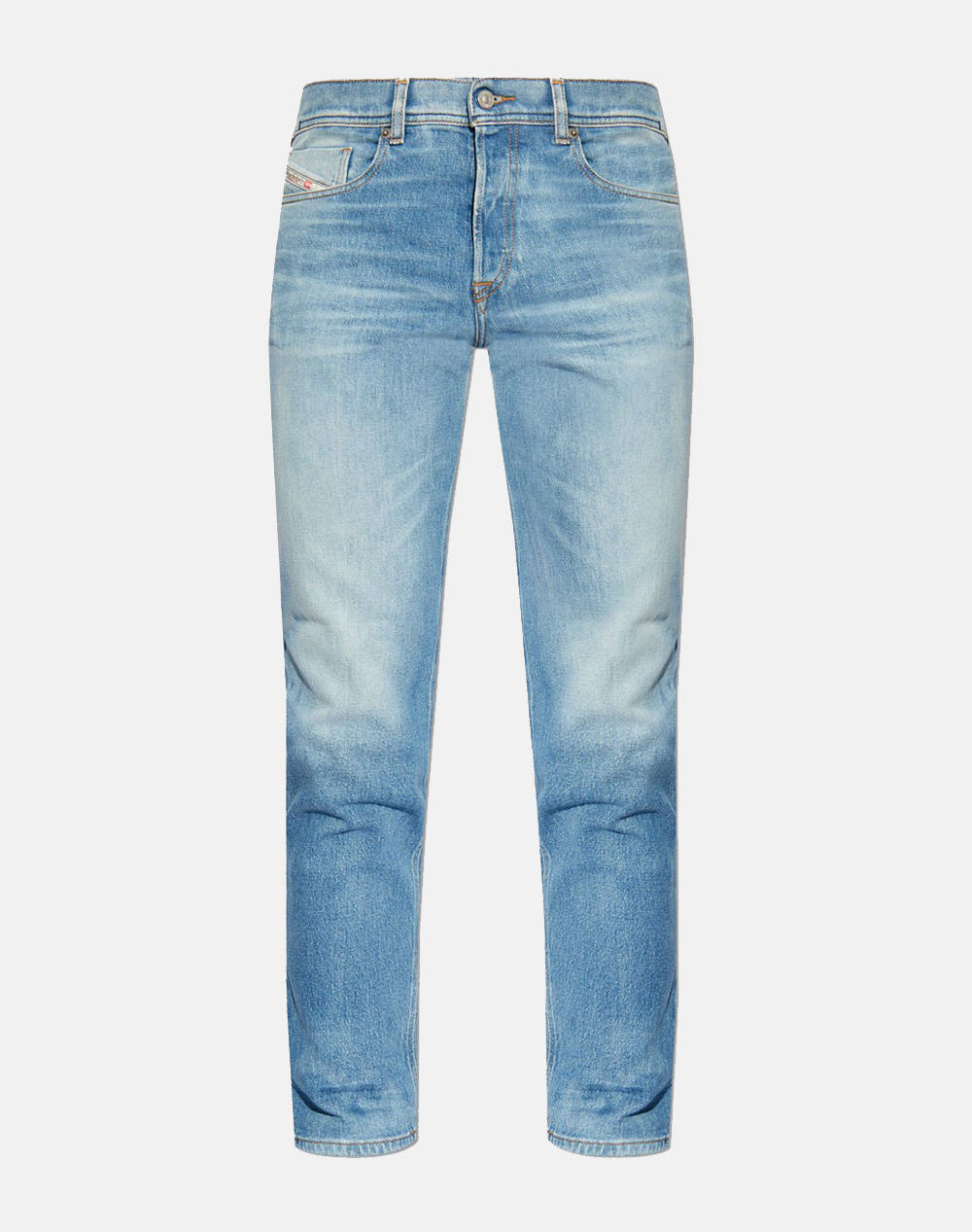 Diesel 2023 D Finitive L.32 Trousers Men Clothes Trousers Jeans Jeanblue Cotton,Elastic A1022909L20 01 Male Jeans Blue