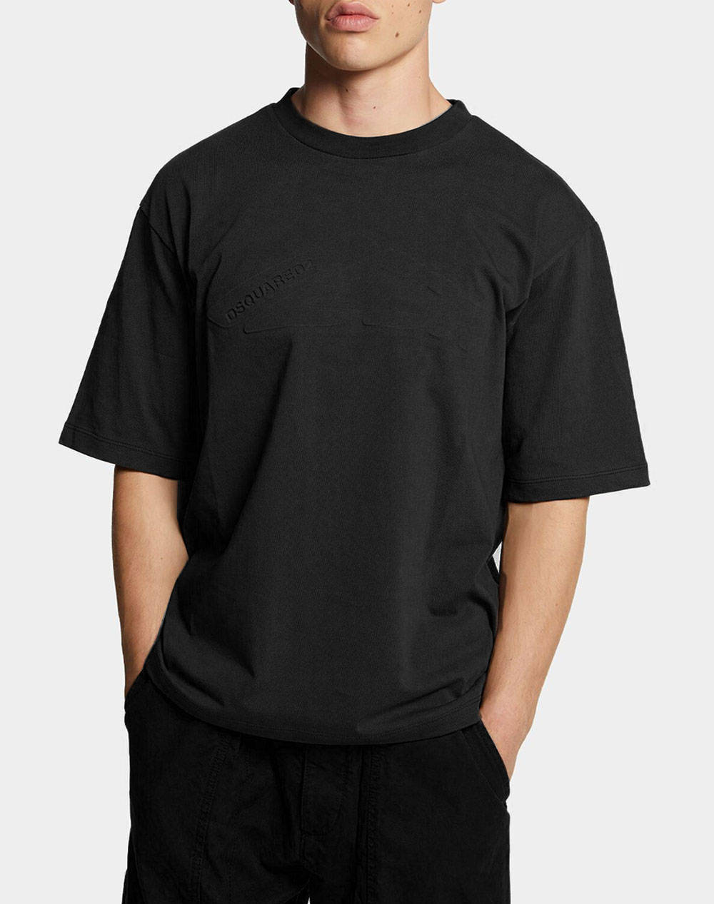 Dsquared2 Μπλουζα Ανδρας Ρουχα Μπλουζες T Shirt Black Βαμβακι S79Gc0105D20033 900